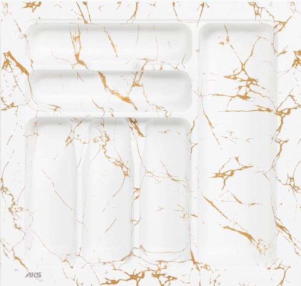 Органайзер для столовых приборов AKS 500 Marble 435x430 - фото