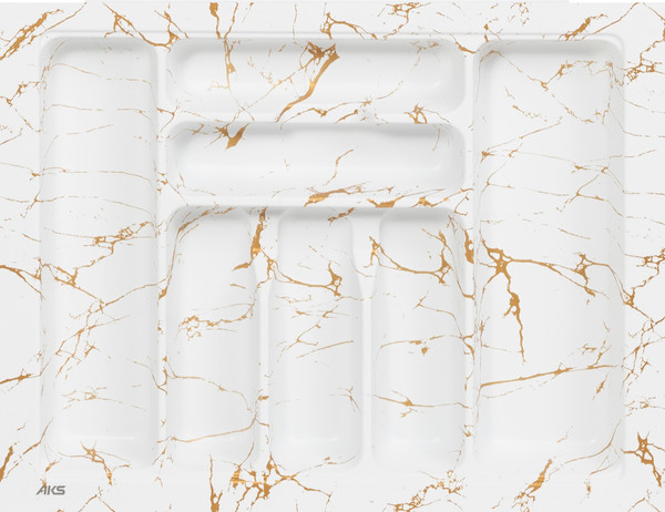 Органайзер для столовых приборов AKS 600 Marble 540x430 - фото