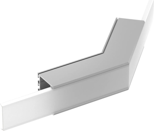 Угол профиля для светодиодной ленты Arlight PLS-LOCK-H25-L135W внешний / 026137 - фото