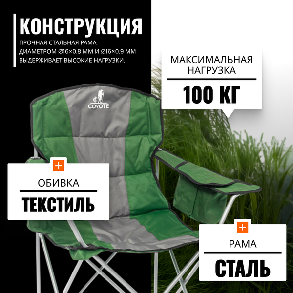 Комплект кресел складных Coyote HKC-1003B