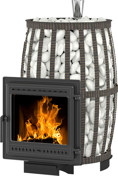 Печь-каменка Везувий Легенда Русский пар Ковка 24 (505) - фото