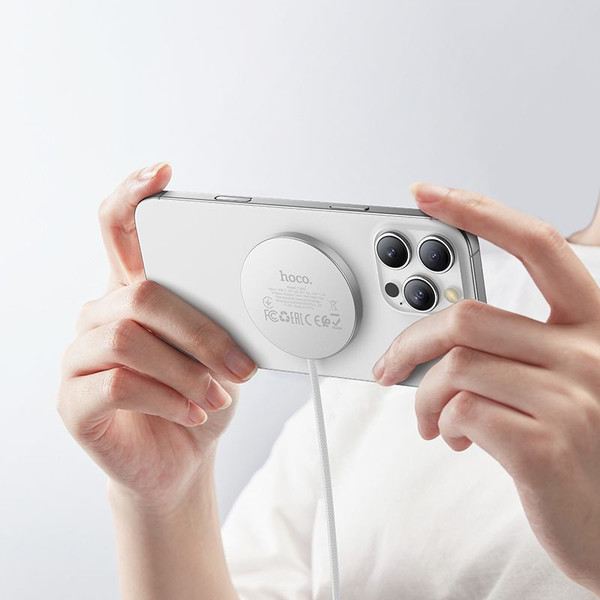 Зарядное устройство беспроводное Hoco CW63 Fast Qi2