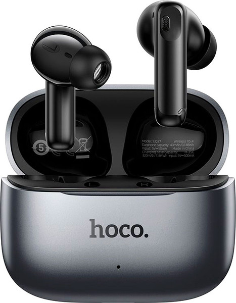 Беспроводные наушники Hoco EQ27 TWS c ИИ переводчиком на 134 языка+ANC+ENC - фото