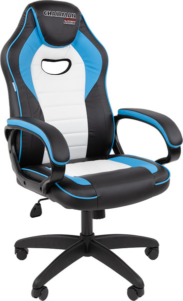 Кресло геймерское Chairman Game 16 экокожа - фото
