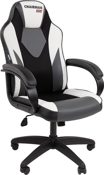 Кресло геймерское Chairman Game 17 экокожа - фото