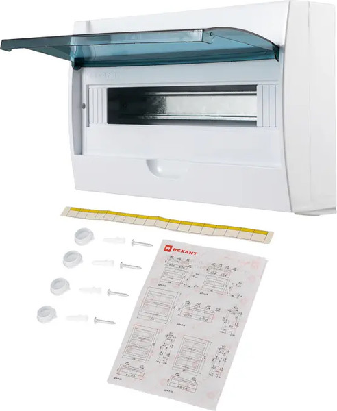 Бокс пластиковый Rexant ЩРН-П-18 IP41 / 11-0318