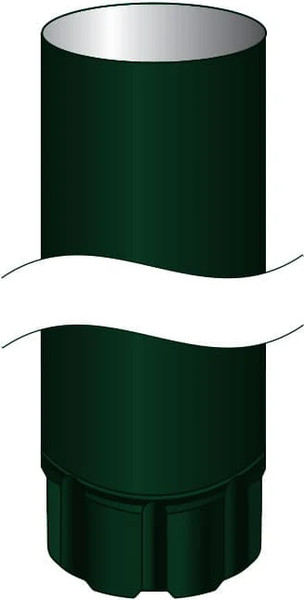 Труба водосточная Скайпрофиль Металлическая 90x3000 - фото