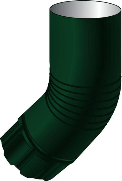 Колено трубы водосточной Скайпрофиль Металлическое D90 - фото