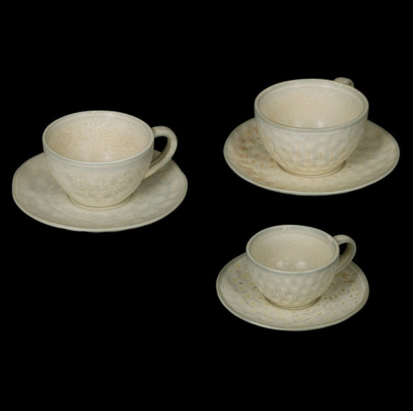 Чашка с блюдцем Corone Sabbia 51044 / фк5420