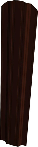 Штакетник металлический Скайпрофиль П-образный 111 Престиж Пэ-RAL8017/8017