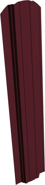 Штакетник металлический Скайпрофиль П-образный 111 Престиж Пэ-RAL3005 - фото