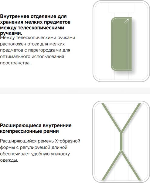 Чемодан на колесах Xiaomi Expandable Luggage 20