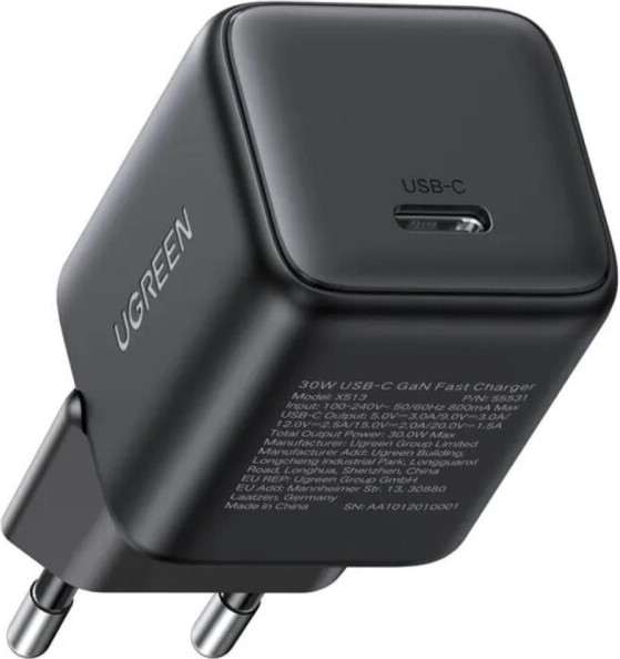 Адаптер питания сетевой Ugreen X513-55531