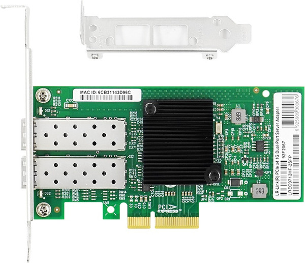 Сетевой адаптер LR-Link LREC9712HF-2SFP - фото