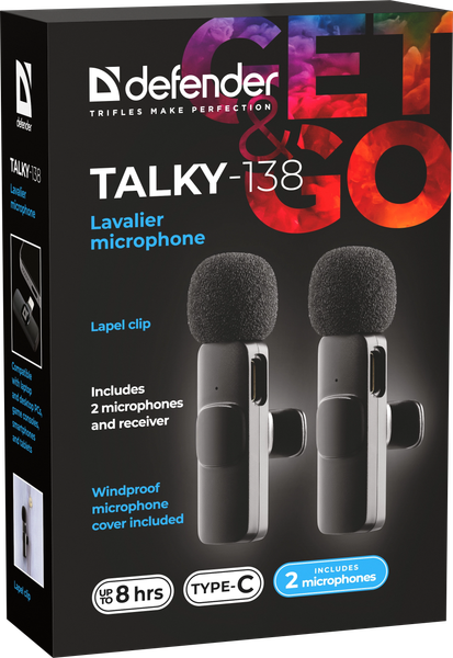 Микрофон Defender Talky-138 / 64138 