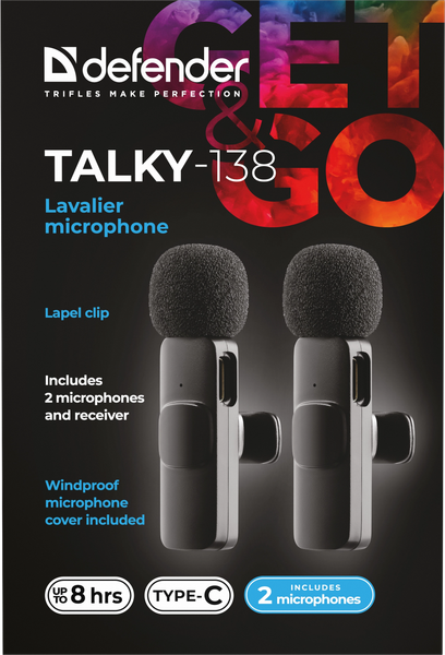 Микрофон Defender Talky-138 / 64138 