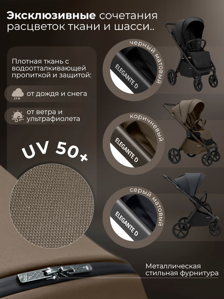 Детская прогулочная коляска Sweet Baby SBL Elegante D