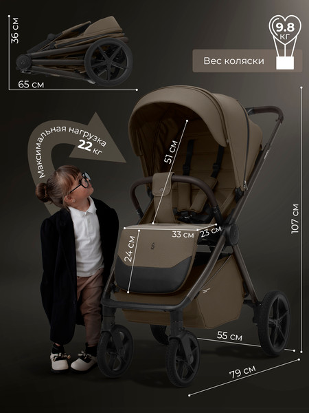 Детская прогулочная коляска Sweet Baby SBL Elegante D