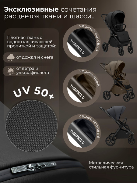 Детская прогулочная коляска Sweet Baby SBL Elegante D