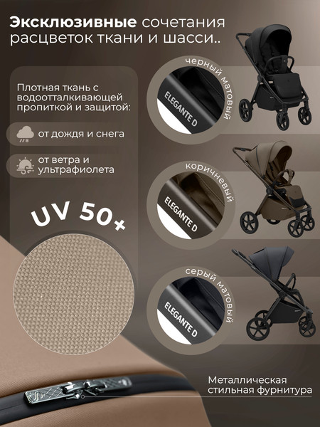 Детская прогулочная коляска Sweet Baby SBL Elegante D