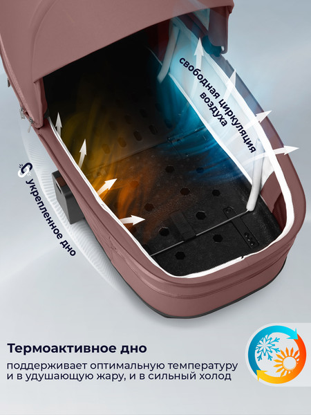 Детская универсальная коляска Sweet Baby SBL Elegante Therma 3в1