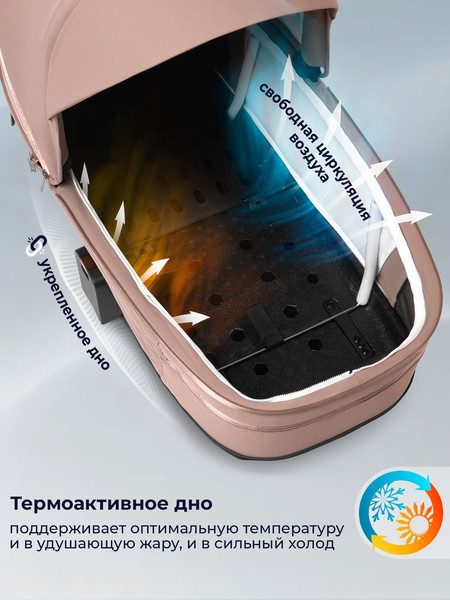 Детская универсальная коляска Sweet Baby SBL Elegante Therma 3в1