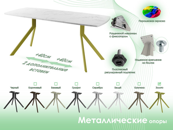 Обеденный стол AMC Elite / Е18(1100) D6