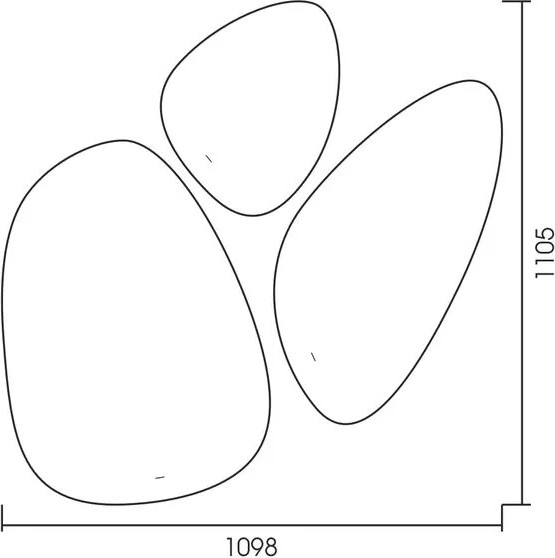 Зеркало Abber Teil AG6503S
