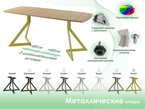 Обеденный стол AMC Elite / Е20(1200) D6