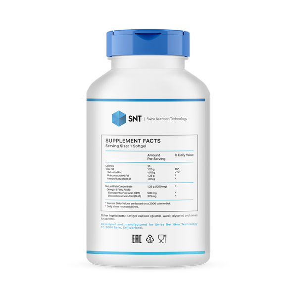 Жирные кислоты SNT Omega-3 Ultra 1250мг