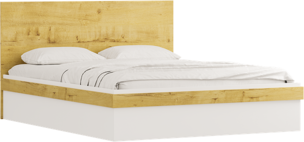 Двуспальная кровать Речицадрев Сканди 160x200 / Р375.04 - фото