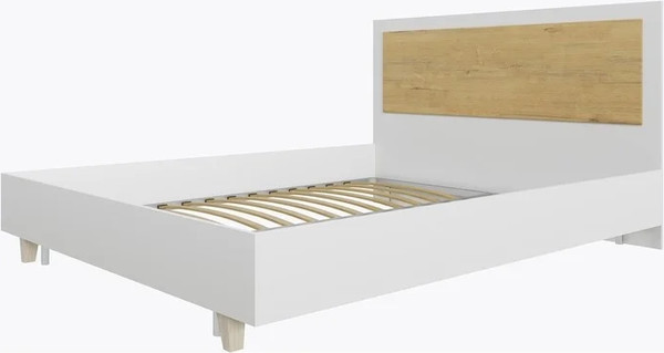 Двуспальная кровать Речицадрев Сканди 180x200 / Р375.11