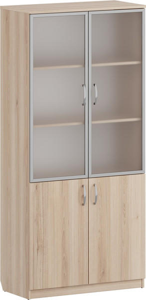 Шкаф с витриной Речицадрев Модуль / Р 286.09-01/1 - фото