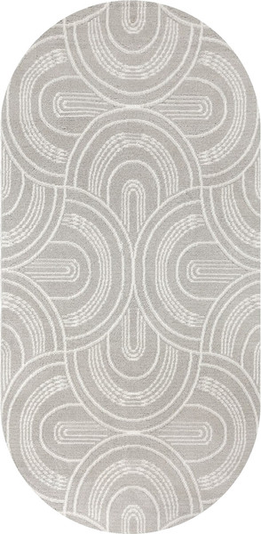 Коврик Safyun Bravo / SN550-BEIGE-OVAL - фото