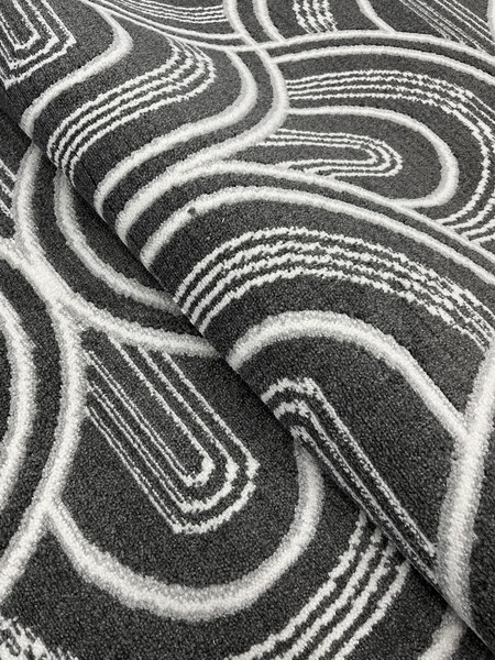 Коврик Safyun Bravo / SN550-GREY-CREAM-OVAL