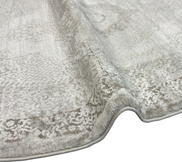 Коврик Safyun Eva / LZ140-CREAM-BEIGE-OVAL