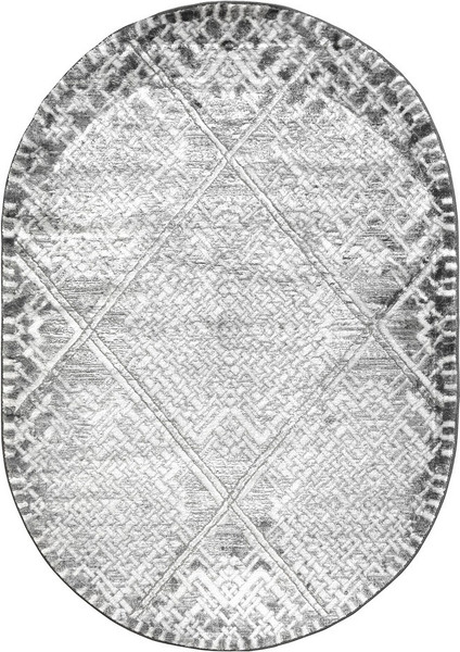 Коврик Safyun Eva / LZ189-GREY-OVAL - фото