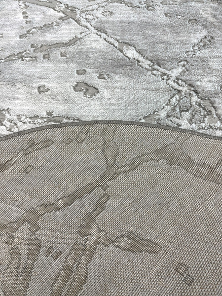 Коврик Safyun Eva / LZ191-LIGHT-GREY-OVAL