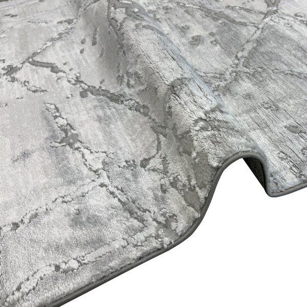 Коврик Safyun Eva / LZ191-LIGHT-GREY-OVAL