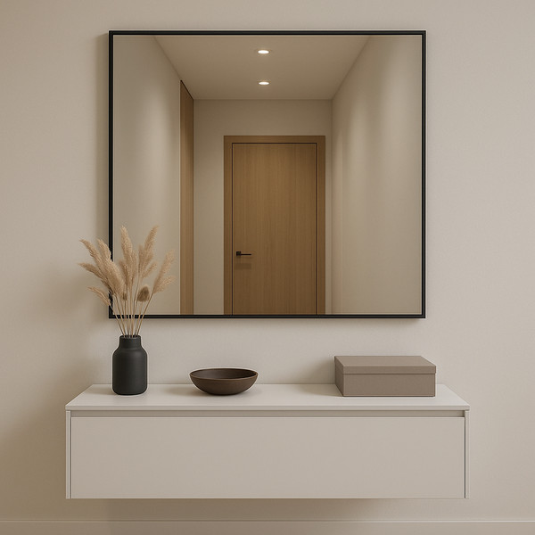 Зеркало Emze Line 66x89 / LINE.66.89.CHE - фото