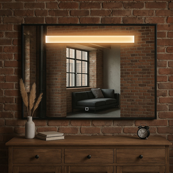 Зеркало Emze Line 66x85 / LED.LINE.66.85.CHE