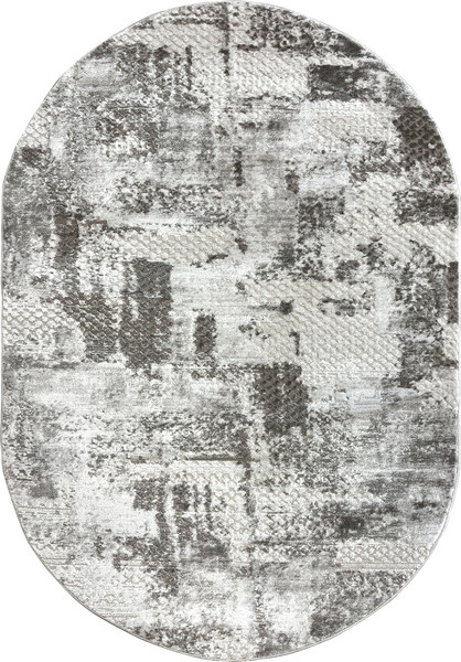 Коврик Safyun Eva / LZ167-CREAM-VIZON-OVAL - фото