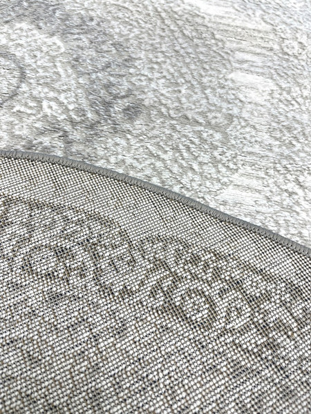 Ковер Safyun Eva / LZ140-LIGHT-GREY-OVAL