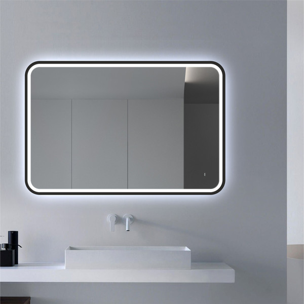 Зеркало Алмаз-Люкс Bissau Blaсk 10070dh-6 - фото