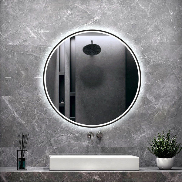 Зеркало Алмаз-Люкс Cairo Blaсk 80dh-6 - фото