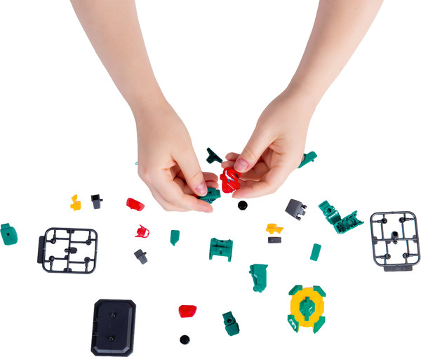 Игрушка-конструктор Dinoster Робот. Раптор Кайрон / 69042