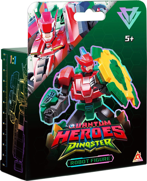 Игрушка-конструктор Dinoster Робот. Раптор Кайрон / 69042