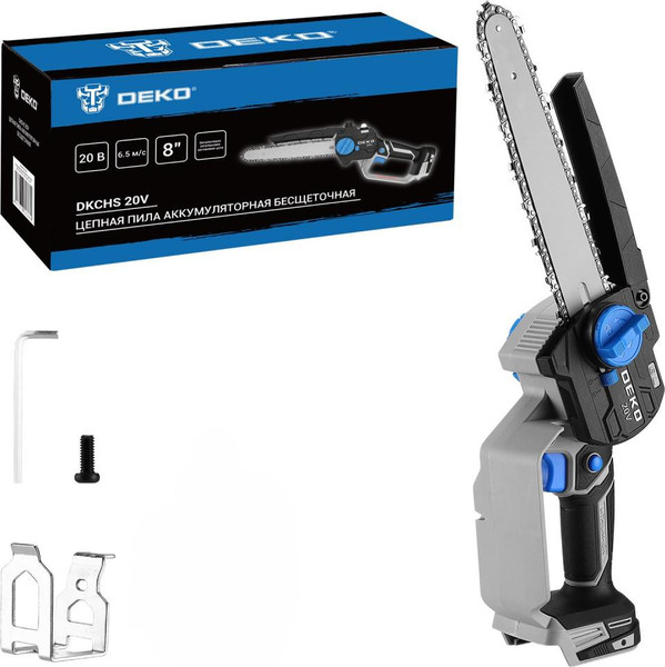 Пила цепная аккумуляторная Deko DKCHS 20V / 085-2015 - фото