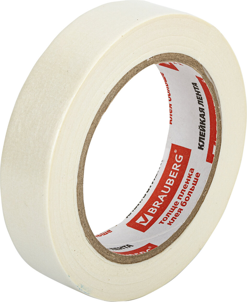 Лента малярная Brauberg 25ммx50м / 228086