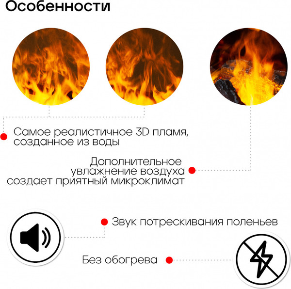 Электрокамин RealFlame 3D Cassette 630